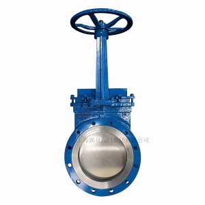 手動刀閘閥DN65，DN80，DN150鑄鋼10公斤