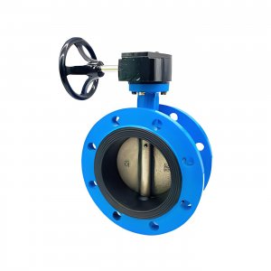 DN125，DN150法蘭式蝸輪蝸桿蝶閥1.6Mpa