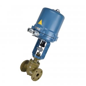 DN80調節蒸汽流量電動調節閥